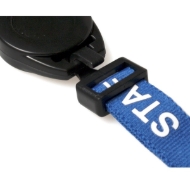 Poza cu Black badge reel for lanyard with strap. 60270209 (DE,SE,NO,FI,RO,PL)