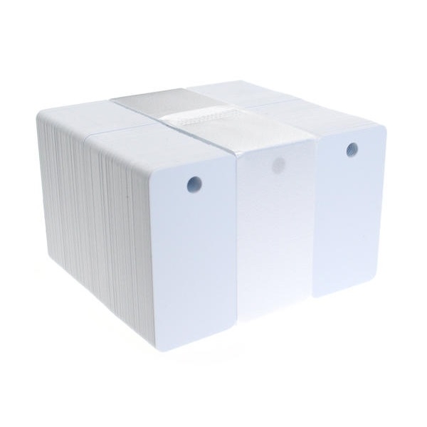 Poza cu White 3up key tag cards blank. 70102051 (DE,SE,NO,FI,RO,PL)