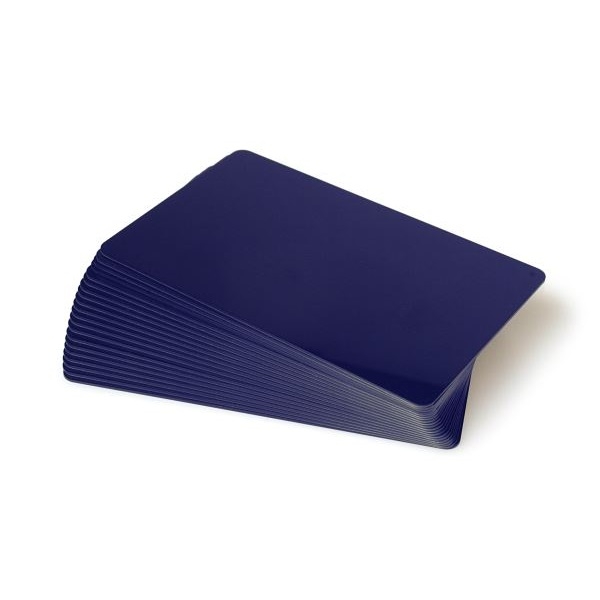 Poza cu Blank dark blue cards - CR80 (BLUE CORE). 70102137 (DE,SE,NO,FI,RO,PL)