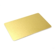 Poza cu Carduri subțiri blank din aur - 480 microni, 0,48 mm (MIEZ ALB). 70102028LI420