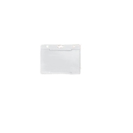 Poza cu Cardholder/carrying badge face open plastic white (horizontal/landscape). 60270111vud (DE,SE,NO,FI,RO,PL)