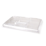 Poza cu Cardholder / carrying case rigid plastic Double Slider Bar with lock clear (horizontal / landscape) for 2 cards. 60270270 (DE,SE,NO,FI,RO,PL)