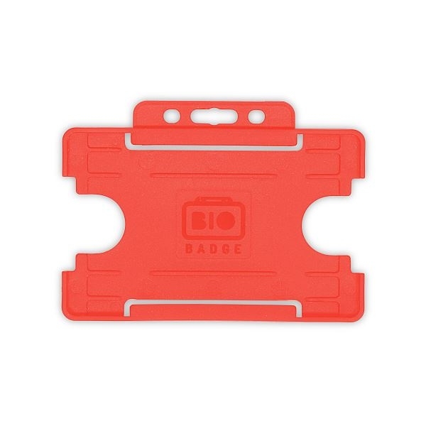 Poza cu Bio badge Cardholder/carrying face open plastic red (horizontal/landscape). 60270455 (DE,SE,NO,FI,RO,PL)