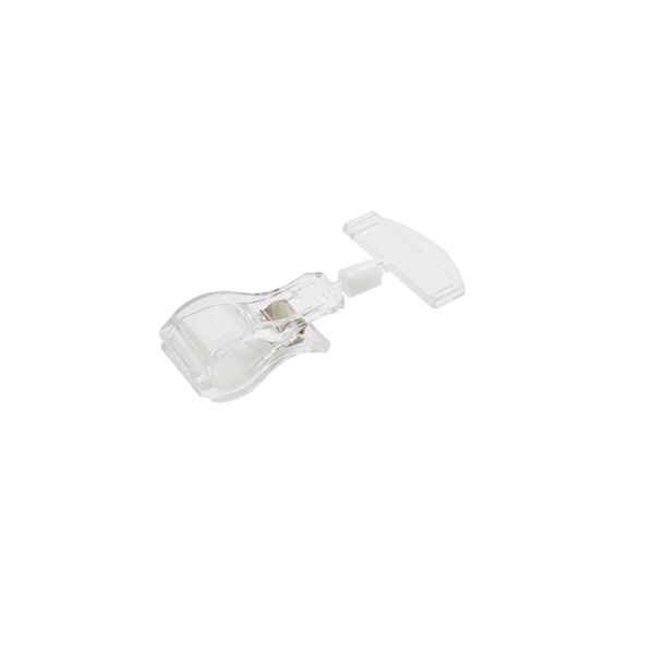 Poza cu Sign holder with large card holder head transparent / Price sign holder transparent 50 mm. 60270155 (DE,SE,NO,FI,RO,PL)