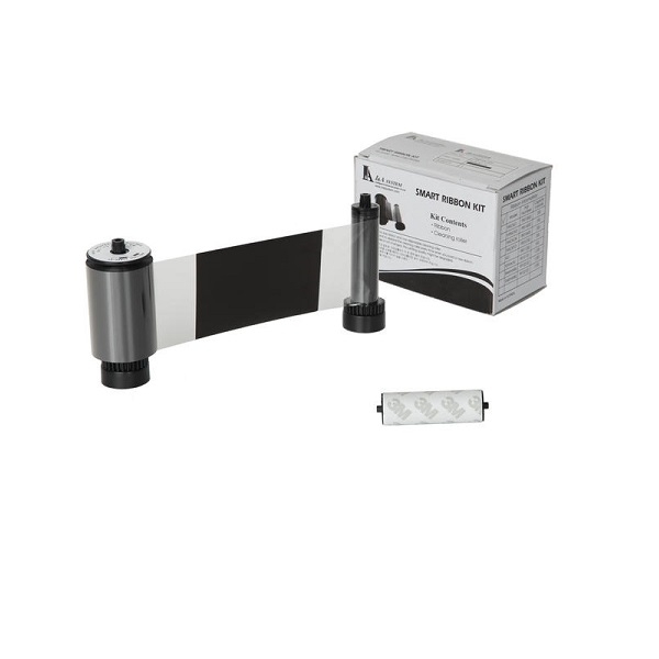 Poza cu Smart-30S/Smart-30D/Smart-50S/Smart-50D Greyscale+overlay ribbon/dye film (BO) - 600 print. Smart 55659002 / 659002 SIADC-S-BO (DE,SE,NO,FI,RO,PL)
