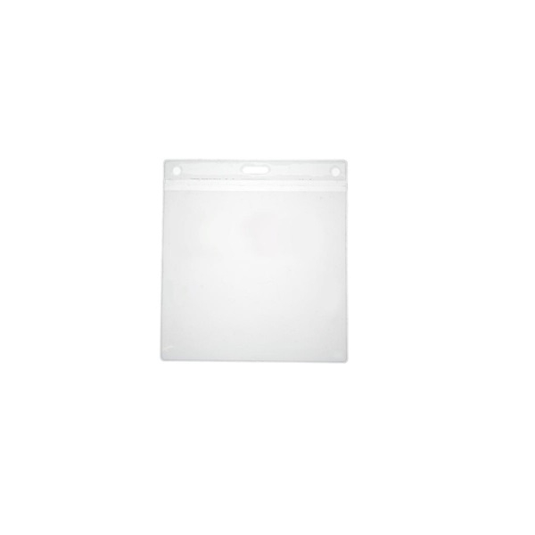Poza cu Suport pentru card / husă de transport din plastic moale transparent de 110X103 mm (orizontal/peisaj). 60270378