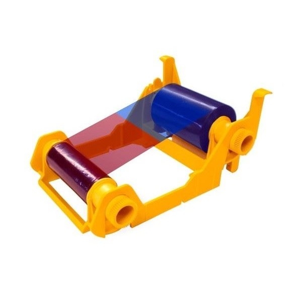 Poza cu Zebra series 3 ZXP3 4-color ribbon/dye film (YMCKO). Zebra 800033-840. ZEB-800033 (DE,SE,NO,FI,RO,PL)