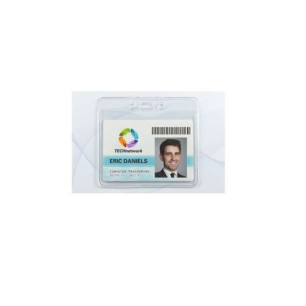 Poza cu 86x60 mm Cardholder / carrying case soft plastic. Clear (horizontal / landscape). 60270370vud (DE,SE,NO,FI,RO,PL)
