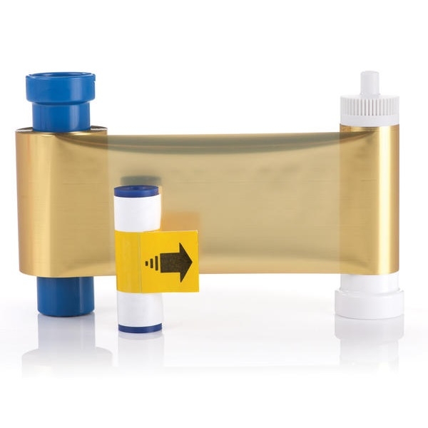 Poza cu Pronto100/Pronto/Enduro/RioPro/300/600 gold without overlay ribbon/dye film (K) - 1000 print. Magicard EN3 MA1000K-GOLD. MAGIRIENGOLD (DE,SE,NO,FI,RO,PL)