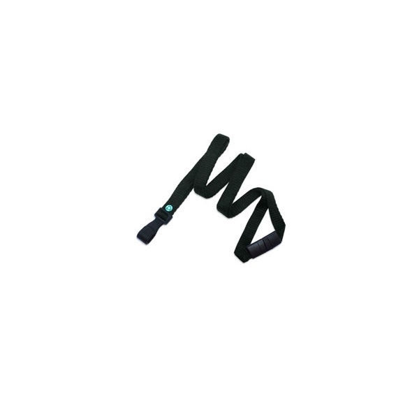 Poza cu Green bamboo lanyard / keyhanger 10 mm with plastic J clip  - environmentally friendly. 60270526 (DE,SE,NO,FI,RO,PL)