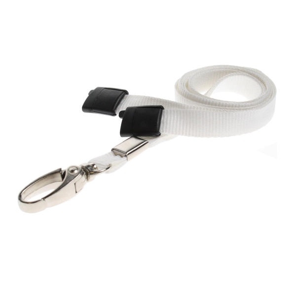 Poza cu White lanyard / keyhanger 10 mm with metal lobster clip. 60270562 (DE,SE,NO,FI,RO,PL)