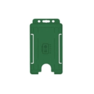 Poza cu Bio badge Cardholder/carrying face open plastic green (vertical/portrait). 60270476 (DE,SE,NO,FI,RO,PL)
