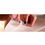 Picture of A4 white 250 micron/my teslin (plastic) printer paper - water resistant / water repellent 100 pieces. 60270090vud