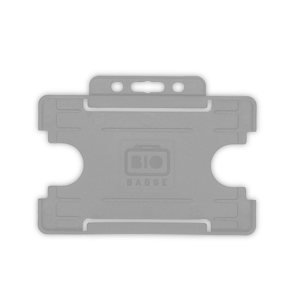 Poza cu Gray bio badge Cardholder/carrying face open plastic (horizontal/landscape). 60270460 (DE,SE,NO,FI,RO,PL)
