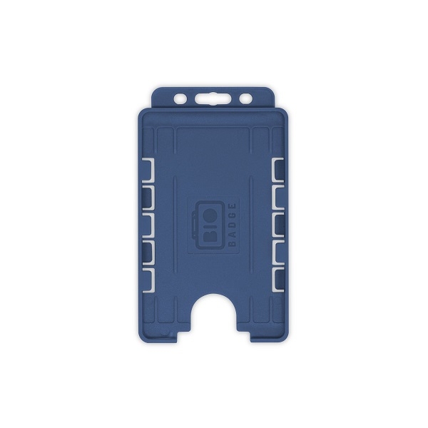 Poza cu Blue 2 sided/2 cards Bio Cardholder/carrying open face plastic (vertical/portrait). 60270498 (DE,SE,NO,FI,RO,PL)