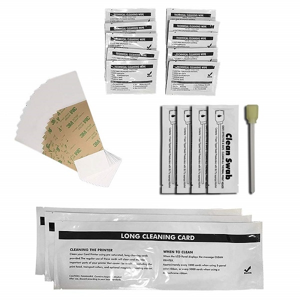 Poza cu Compatible Card Printer Cleaning Kit for Fargo HDP5000, HDP5600, Javelin 800i (89200). COM89200 (DE,SE,NO,FI,RO,PL)
