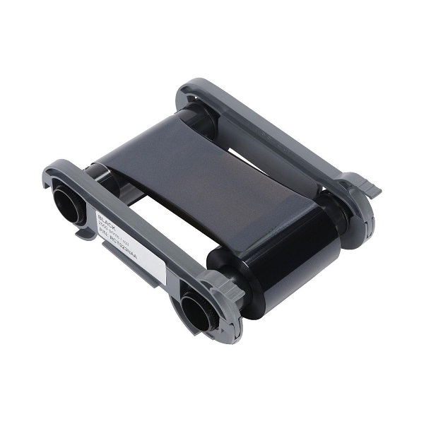 Poza cu Evolis black monochrome ribbon/dye film (K). Evolis RCT023NAA (DE,SE,NO,FI,RO,PL)