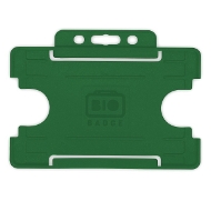 Poza cu Bio badge Cardholder/carrying face open plastic green (horizontal/landscape). 60270456 (DE,SE,NO,FI,RO,PL)