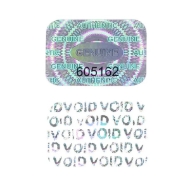Poza cu Holografic sticker tamper proof/VOID. 80102038 (DE,SE,NO,FI,RO,PL)