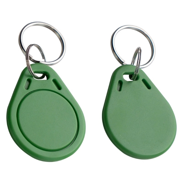Poza cu Green rewriteable Key fob 125 KHZ EM. Keyfob. 70102816 (DE,SE,NO,FI,RO,PL)