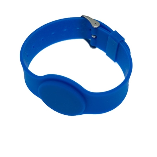 Poza cu Blue wristband 13.56 1KB Adjustable strap. 70105018 (DE,SE,NO,FI,RO,PL)