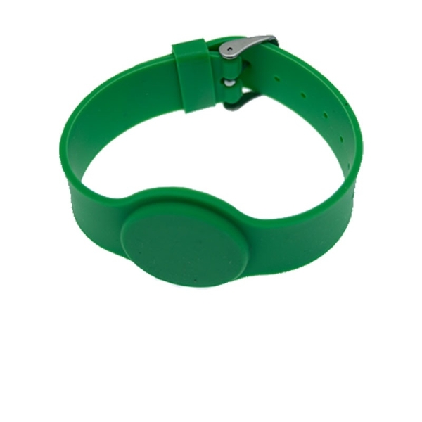 Poza cu Green wristband 13.56 1KB Adjustable strap. 70105016 (DE,SE,NO,FI,RO,PL)