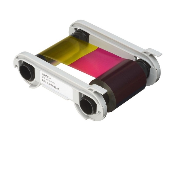 Poza cu Evolis Primacy 4-color ribbon/dye film (YMCKO). Evolis R5F008EAA (DE,SE,NO,FI,RO,PL)