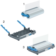 Poza cu Casetă cu folie de laminare Foton 30 75my. GBC4410023
