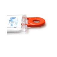 Poza cu Enclosed ID Badge Lockable card holder / carrying case rigid plastic Premium (horizontal / landscape). 60270281 (DE,SE,NO,FI,RO,PL)