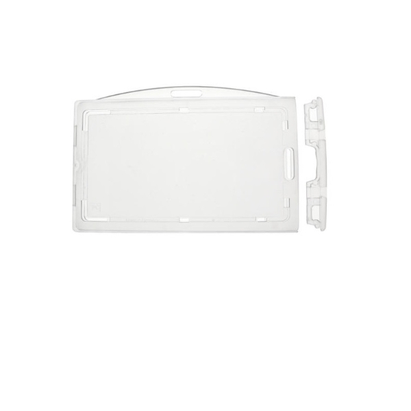 Poza cu Enclosed ID Badge Lockable card holder / carrying case rigid plastic Premium (horizontal / landscape). 60270281 (DE,SE,NO,FI,RO,PL)