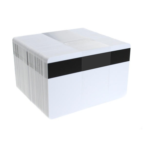 Poza cu Blank white Ultra light / Ultralight® MIFARE cards with HICO magnetic - CR80 NFC. 70102172 (DE,SE,NO,FI,RO,PL)