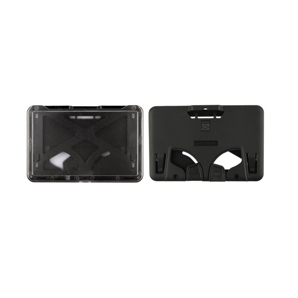 Poza cu 3 card cardholder / carrying case rigid plastic with Extraction Levers (horizontal / landscape). 60270276 (DE,SE,NO,FI,RO,PL)