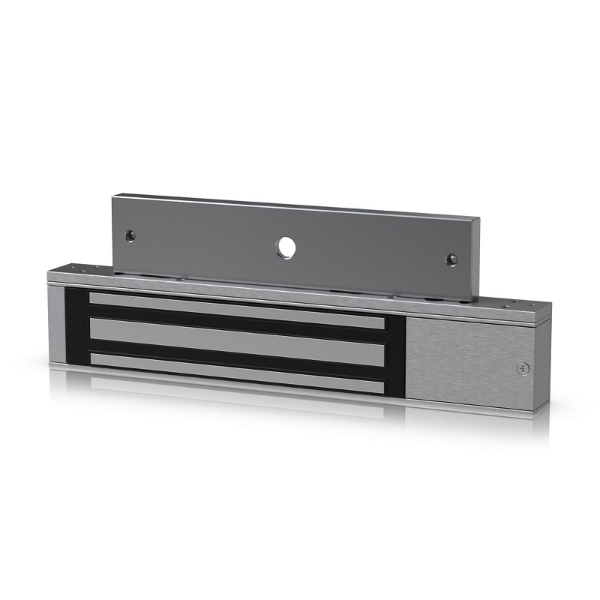 Poza cu Ubiquiti UniFi Magnetic Lock holds up to 270 kg. Fail-safe magnetic lock for inswing and outswing doors that connects to a UniFi Access Hub. UA-LOCK-MAGNETIC-270KG (DE,SE,NO,FI,RO,PL)