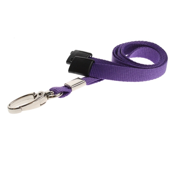 Poza cu Purple lanyard / keyhanger 10 mm with metal lobster clip. 60270564 (DE,SE,NO,FI,RO,PL)