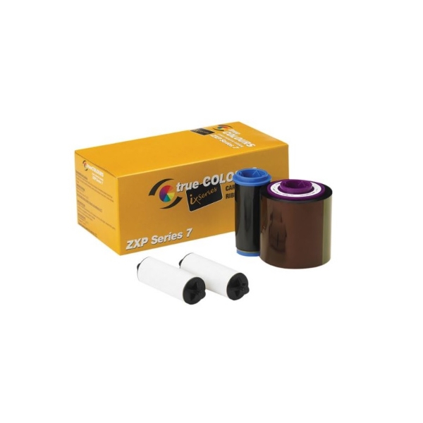 Poza cu Zebra series 7 ZXP7 4-color ribbon/dye film (YMCKO) 750 print. Zebra 800077-742EM. ZEB-800077-742EM (DE,SE,NO,FI,RO,PL)