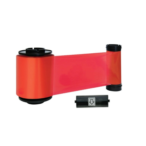 Poza cu Smart-70 red without overlay ribbon/dye film (K) - 3000 print. Smart 55659194 / 659194. (DE,SE,NO,FI,RO,PL)