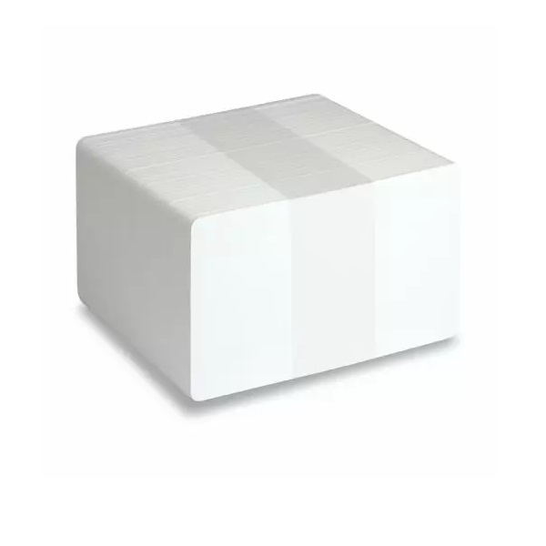 Poza cu Blank MIFARE DESFIRE® 2K EV3 white - CR80 cards. 70102054EV3K2 (DE,SE,NO,FI,RO,PL)